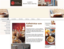 Tablet Screenshot of kaffedrinkar.se